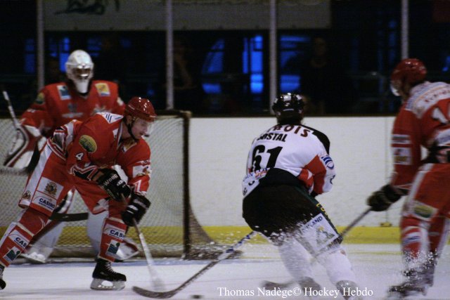 Photo hockey match Amnéville - Caen  le 12/09/2009