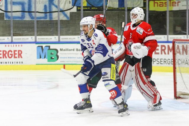 Photo hockey match Winterthur - Grasshoper / Zürich II le 07/01/2023