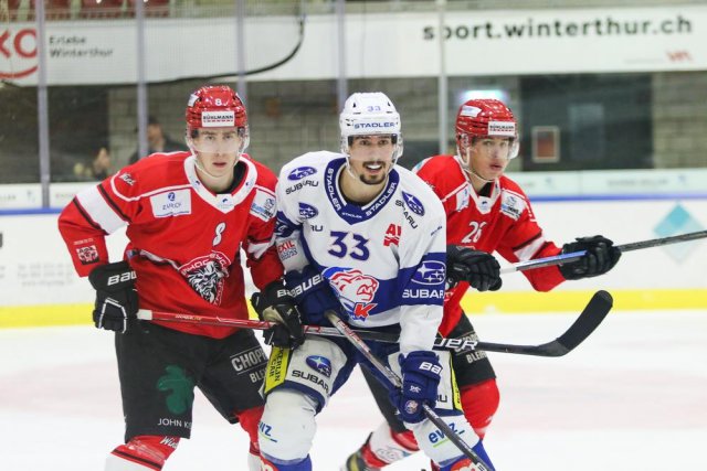 Photo hockey match Winterthur - Grasshoper / Zürich II le 07/01/2023
