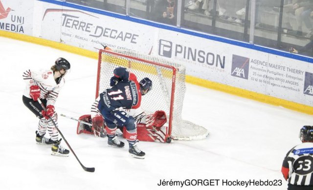 Photo hockey match Angers  - Briançon  le 10/01/2023