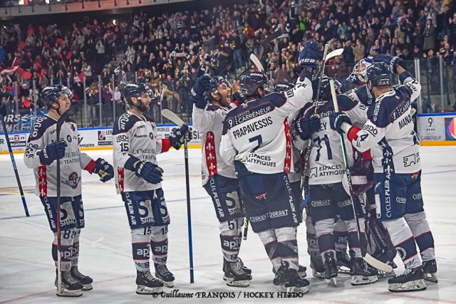 Photo hockey match Cardiff - Angers  le 13/01/2023
