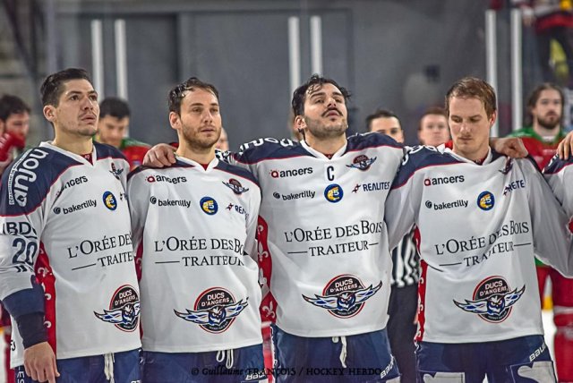 Photo hockey match Cardiff - Angers  le 13/01/2023