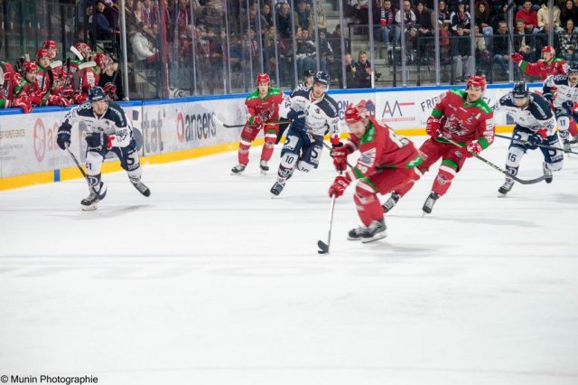 Photo hockey match Cardiff - Angers  le 13/01/2023
