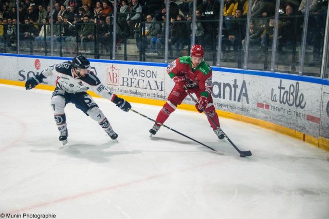 Photo hockey match Cardiff - Angers  le 13/01/2023