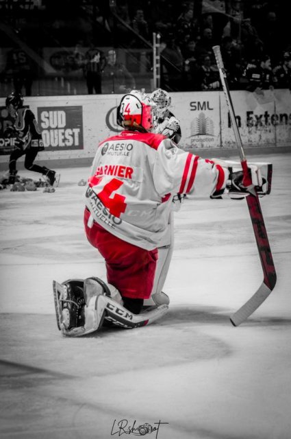 Photo hockey match Bordeaux - Grenoble  le 15/01/2023