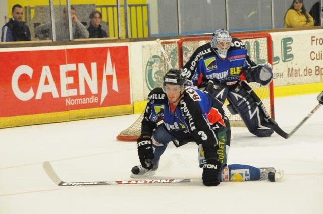 Photo hockey match Caen  - Angers  le 15/09/2009