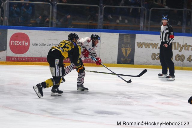 Photo hockey match Rouen - Briançon  le 15/01/2023