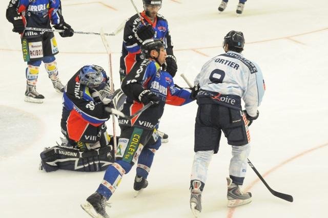 Photo hockey match Caen  - Angers  le 15/09/2009