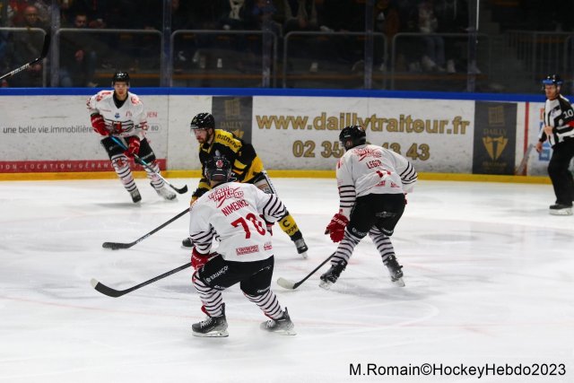 Photo hockey match Rouen - Briançon  le 15/01/2023