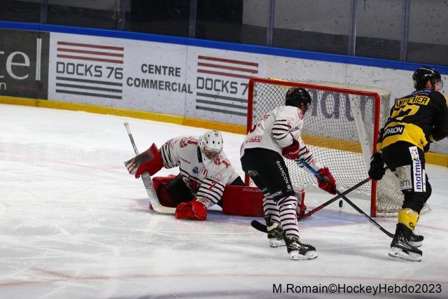Photo hockey match Rouen - Briançon  le 15/01/2023