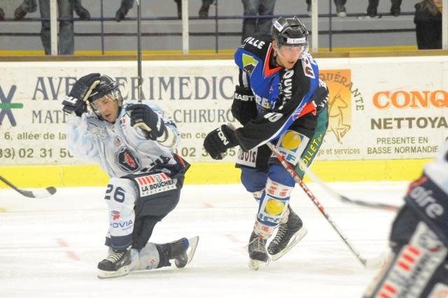 Photo hockey match Caen  - Angers  le 15/09/2009