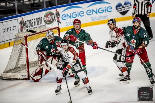 Photo hockey match Cergy-Pontoise - Chamonix  le 15/01/2023
