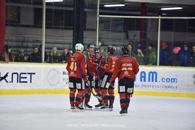 Photo hockey match Chamonix  - Briançon  le 17/01/2023