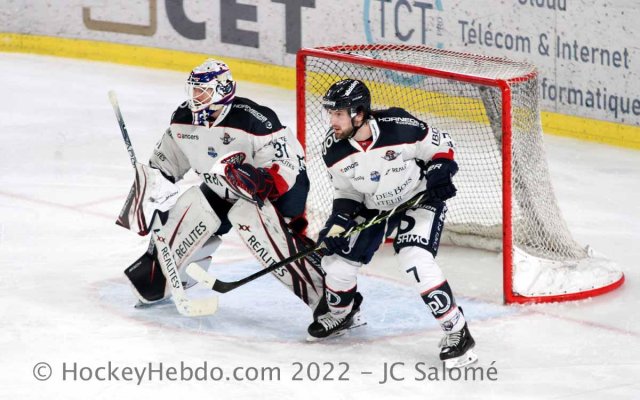 Photo hockey match Grenoble  - Angers  le 17/01/2023