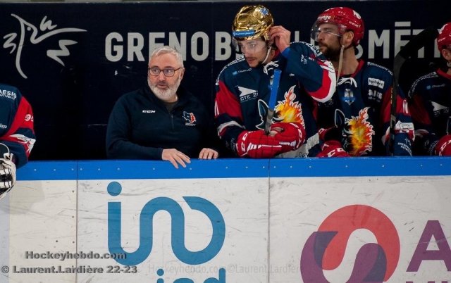 Photo hockey match Grenoble  - Angers  le 17/01/2023