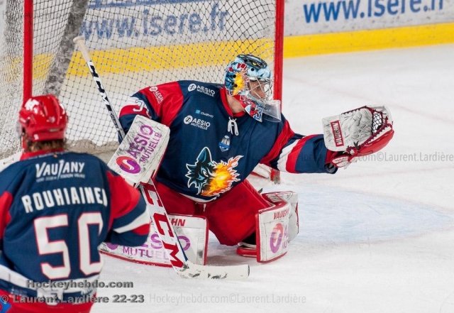 Photo hockey match Grenoble  - Angers  le 17/01/2023