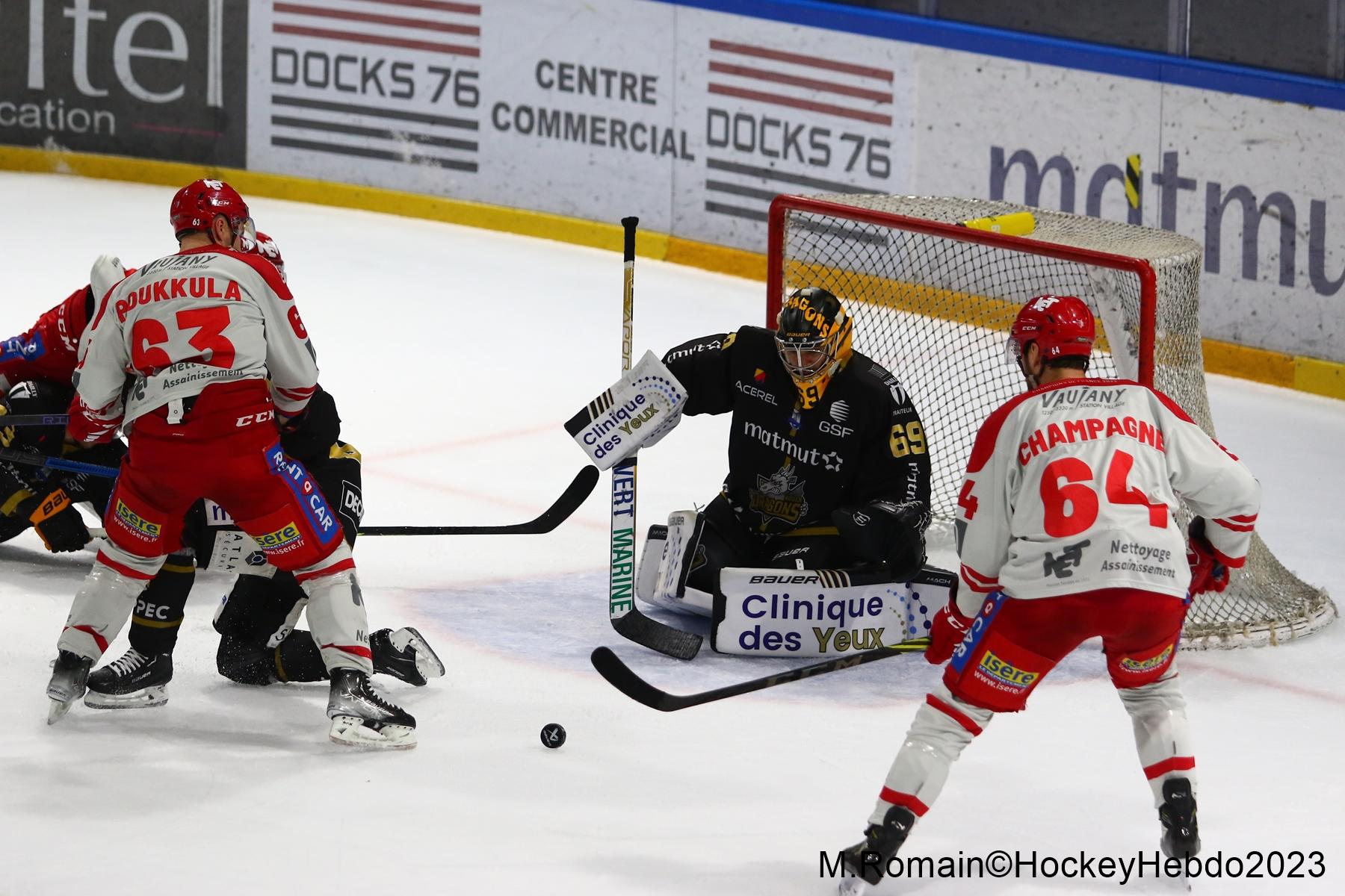 Rouen 5 - 3 Grenoble 
