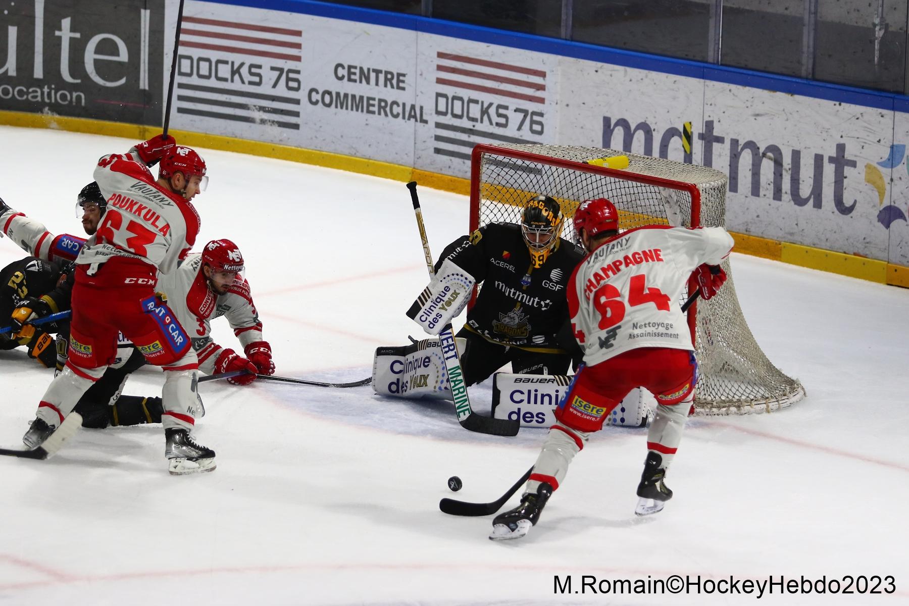 Rouen 5 - 3 Grenoble 