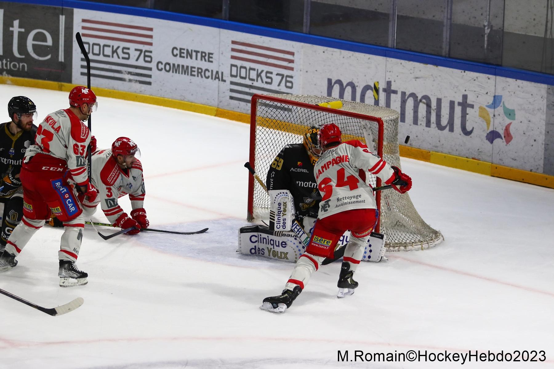 Rouen 5 - 3 Grenoble 