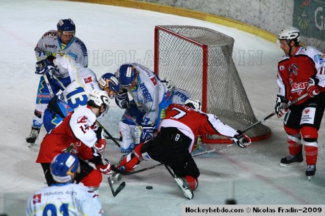 Photo hockey match Briançon  - Gap  le 15/09/2009