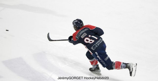 Photo hockey match Angers  - Nice le 22/01/2023