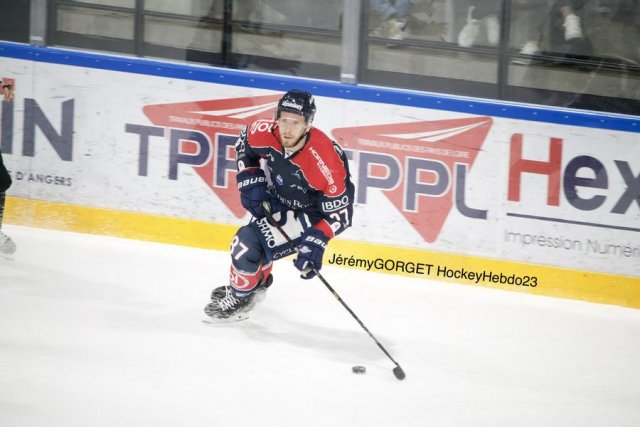 Photo hockey match Angers  - Nice le 22/01/2023
