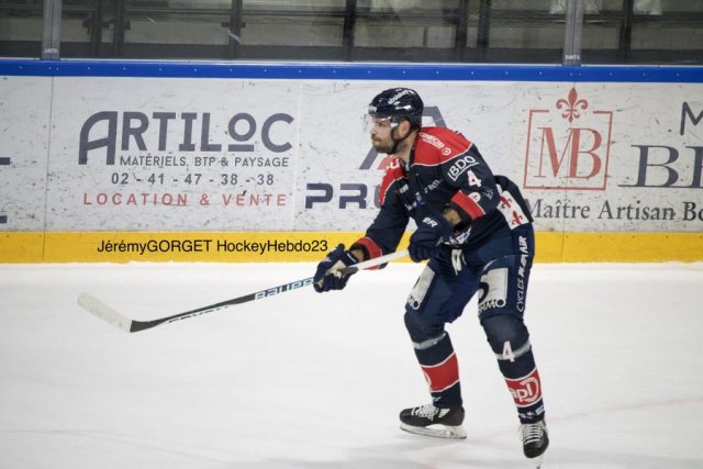 Photo hockey match Angers  - Nice le 22/01/2023
