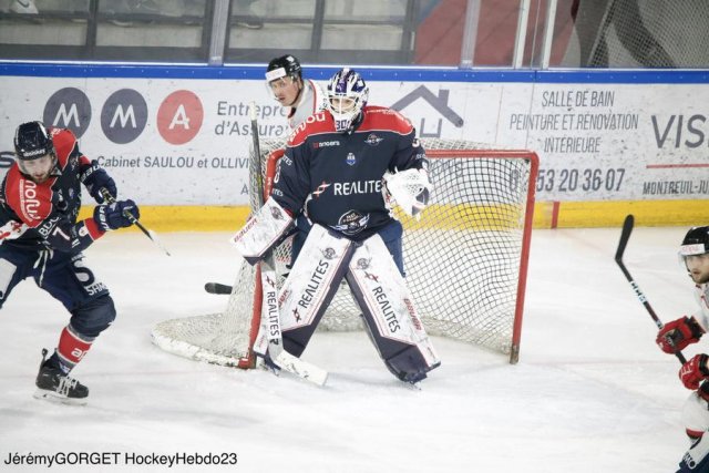 Photo hockey match Angers  - Nice le 22/01/2023