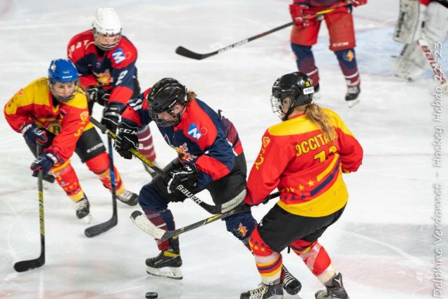 Photo hockey match Grenoble / Féminin - Montpellier le 21/01/2023