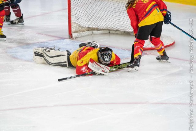 Photo hockey match Grenoble / Féminin - Montpellier le 21/01/2023
