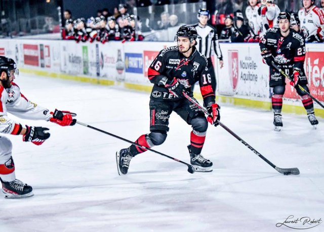 Photo hockey match Bordeaux - Chamonix  le 24/01/2023