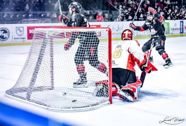 Photo hockey match Bordeaux - Chamonix  le 24/01/2023
