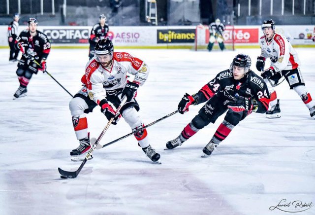 Photo hockey match Bordeaux - Chamonix  le 24/01/2023