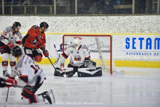 Photo hockey match Chamonix  - Nice le 27/01/2023