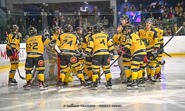 Photo hockey match Nantes - Chambéry le 28/01/2023