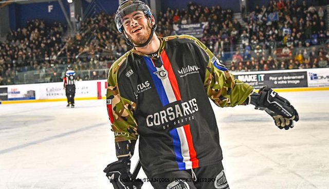 Photo hockey match Nantes - Chambéry le 28/01/2023