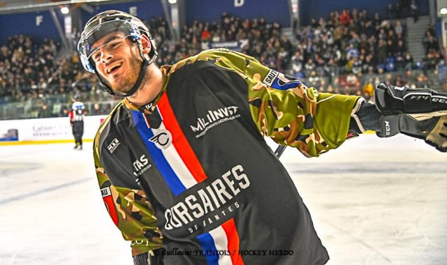 Photo hockey match Nantes - Chambéry le 28/01/2023