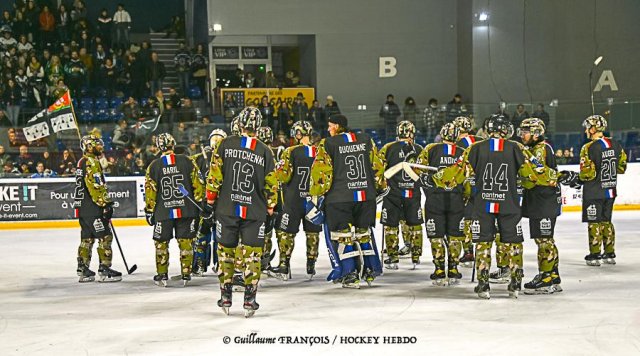 Photo hockey match Nantes - Chambéry le 28/01/2023
