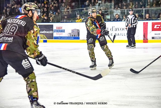 Photo hockey match Nantes - Chambéry le 28/01/2023