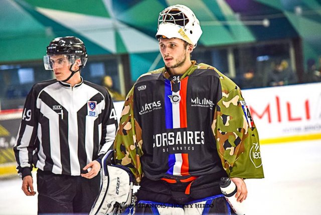 Photo hockey match Nantes - Chambéry le 28/01/2023
