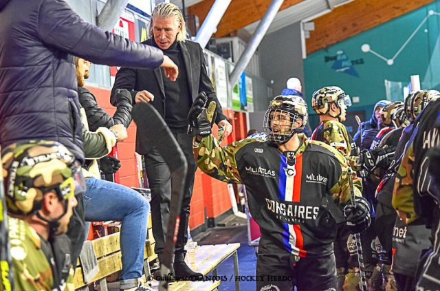 Photo hockey match Nantes - Chambéry le 28/01/2023