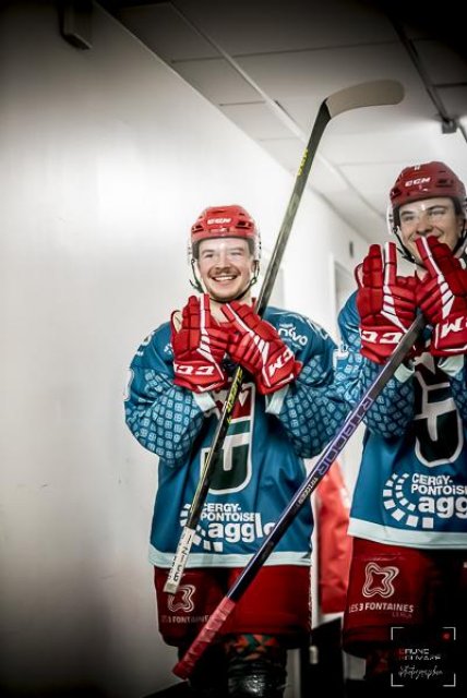 Photo hockey match Cergy-Pontoise - Briançon  le 31/01/2023