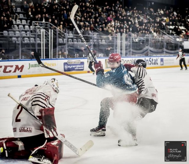 Photo hockey match Cergy-Pontoise - Briançon  le 31/01/2023