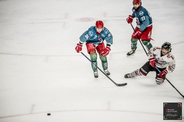 Photo hockey match Cergy-Pontoise - Briançon  le 31/01/2023