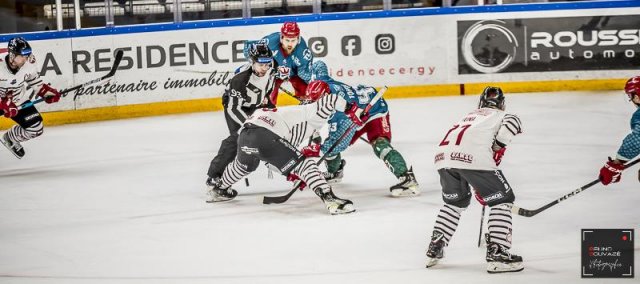 Photo hockey match Cergy-Pontoise - Briançon  le 31/01/2023