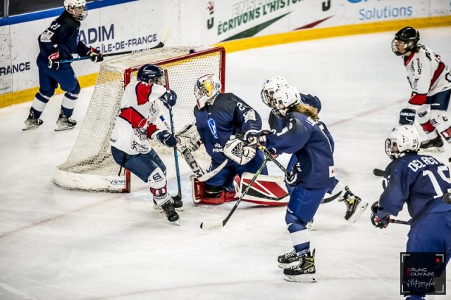 Photo hockey match France / Féminin - Caen U20 le 21/01/2023
