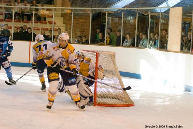 Photo hockey match Angers  - Chamonix  le 19/09/2009