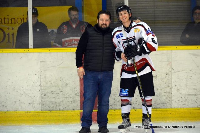 Photo hockey match Dijon  - Metz le 11/02/2023