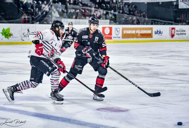 Photo hockey match Bordeaux - Briançon  le 14/02/2023