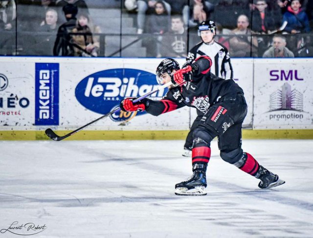 Photo hockey match Bordeaux - Briançon  le 14/02/2023